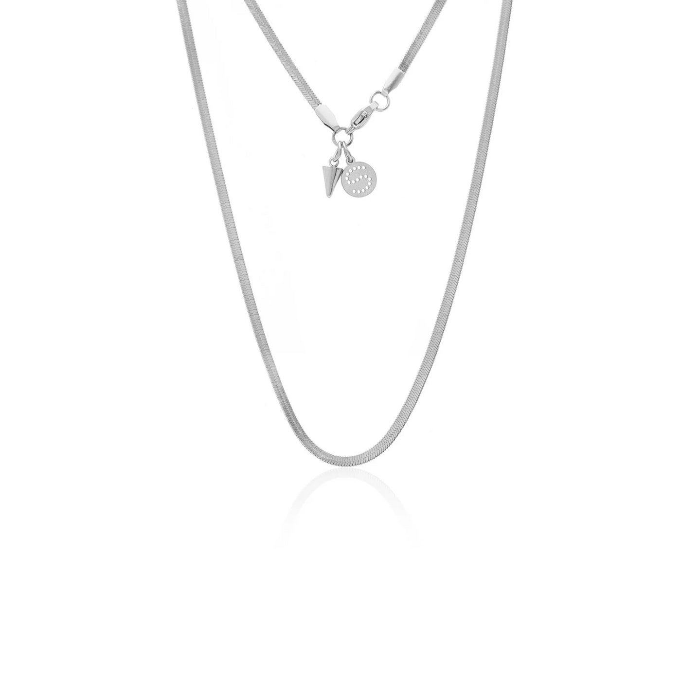 Silk and Steel | Solara | Herringbone Necklace