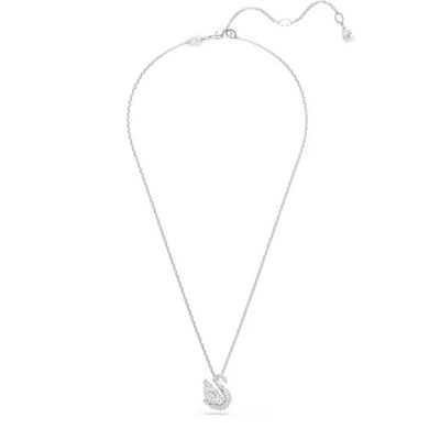 Swarovski Swan Pendant | White