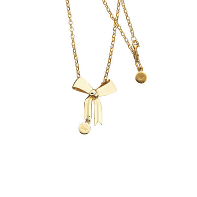 Karen Walker | Bow Necklace | YG Plated