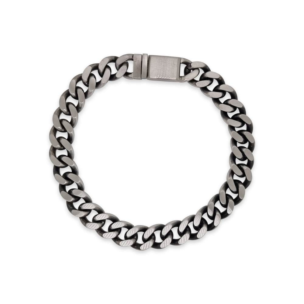 Revolution Curb Link Stainless Steel Braclet