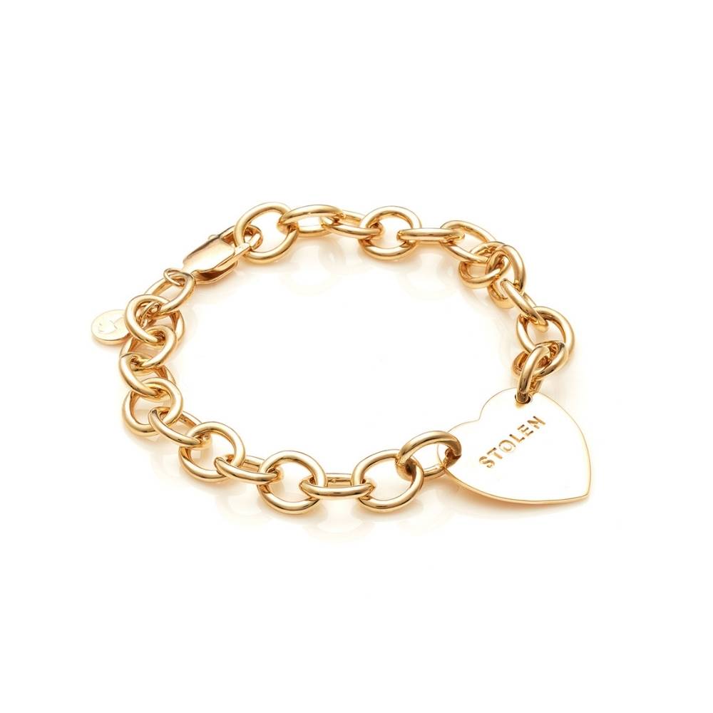 Stolen Girlfriends Club Cold Heart Bracelet - Gold Plated