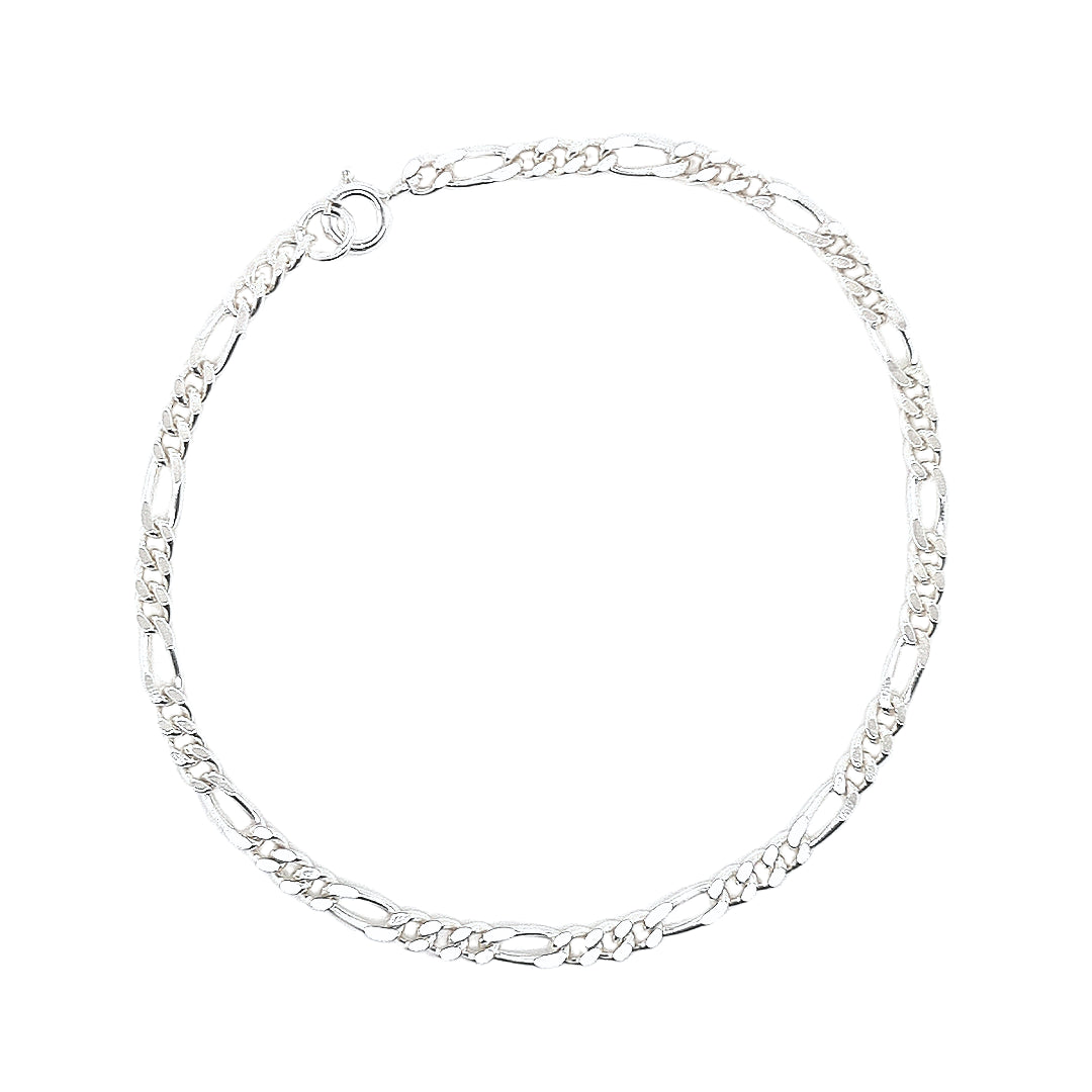 Revolution Sterling Silver Figaro Bracelet