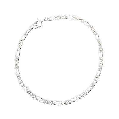 Revolution Sterling Silver Figaro Bracelet