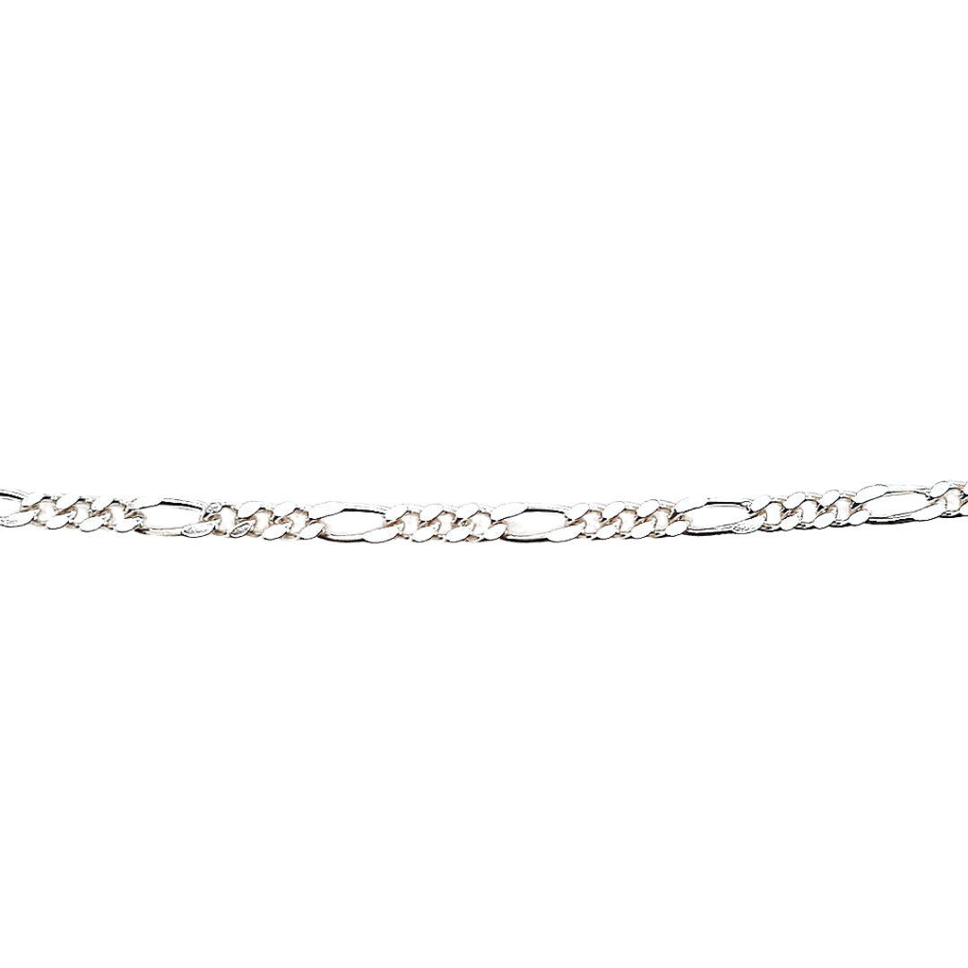 Revolution Sterling Silver Figaro Bracelet