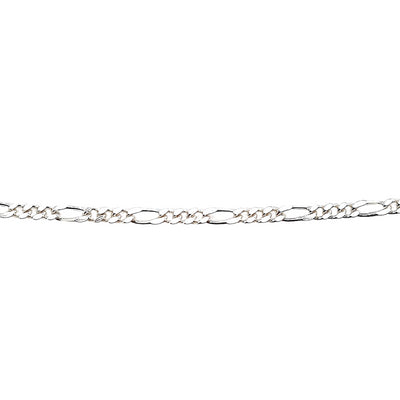 Revolution Sterling Silver Figaro Bracelet