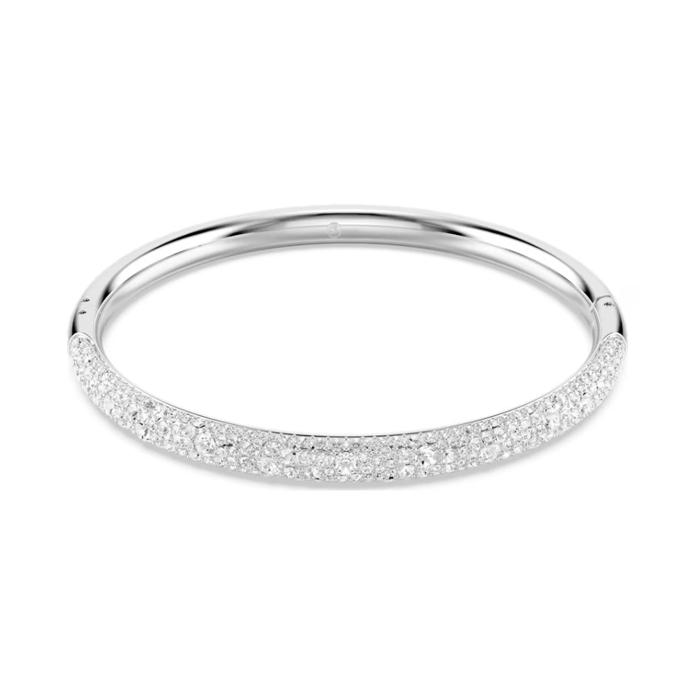 Swarovski Sublima Bangle | Rhodium Plated | Medium