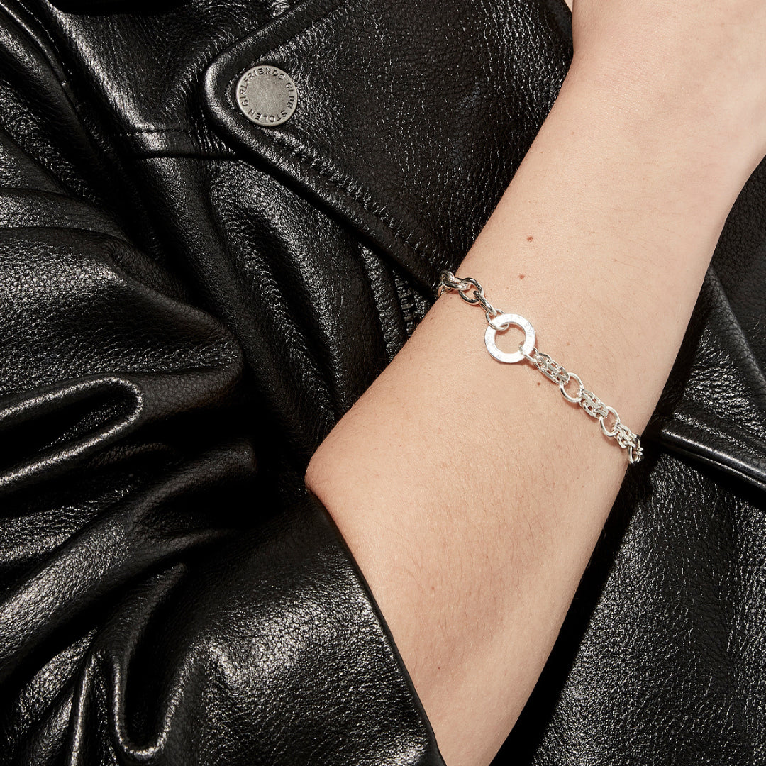 Stolen Girlfriend Club | Silver | Core Bracelet | 20.5cm