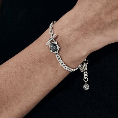 Stolen Girlfriend Club | Shield | Bracelet | 20+1+1cm