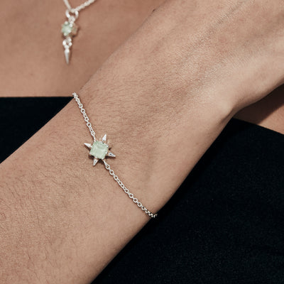 Stolen Girlfriend Club | Precious Punk | Green Amethyst | Bracelet