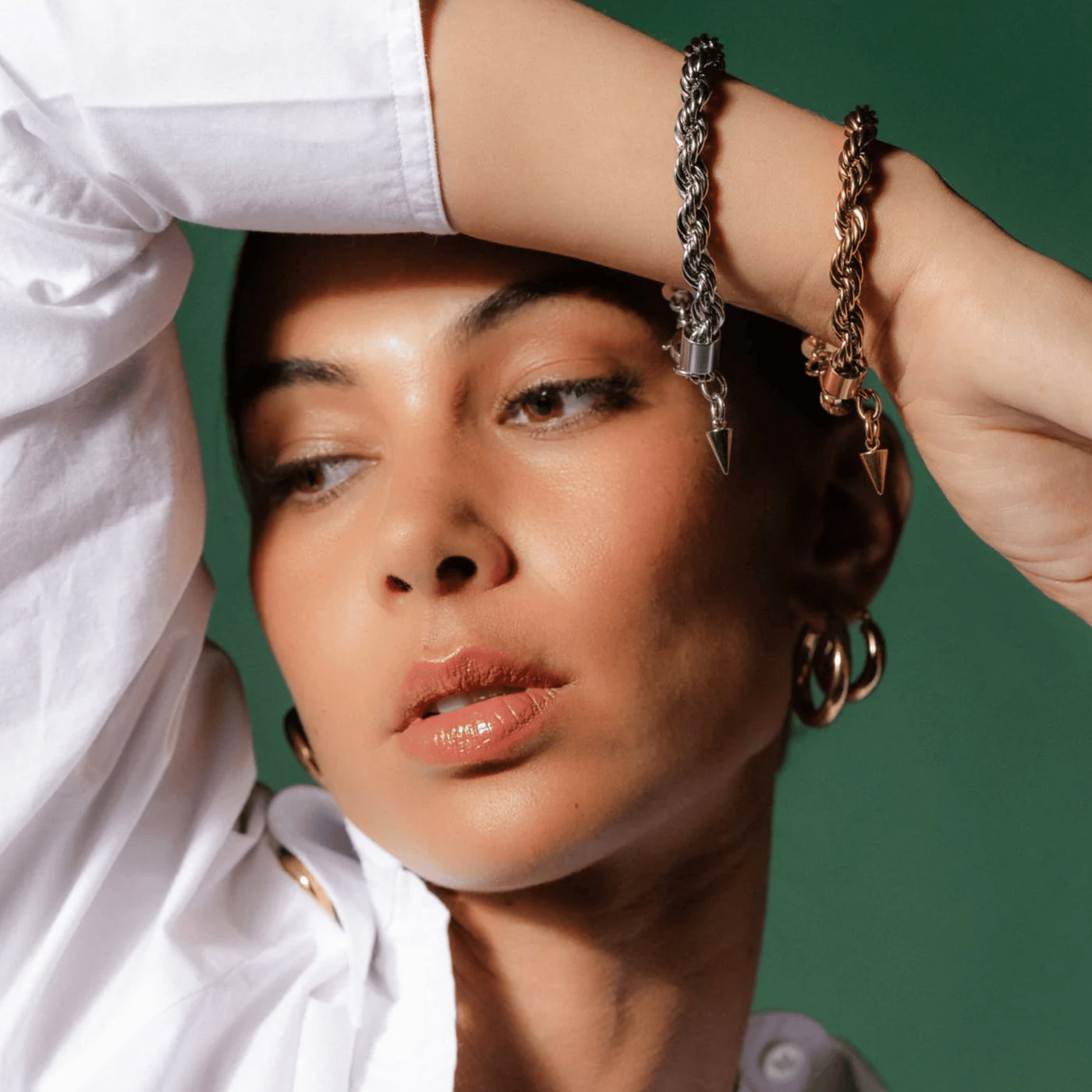 Silk and Steel | Halo | Bracelet | YGP