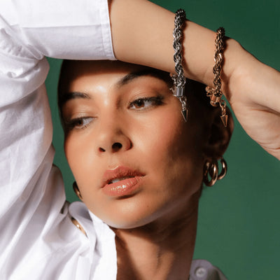 Silk and Steel | Halo | Bracelet | YGP