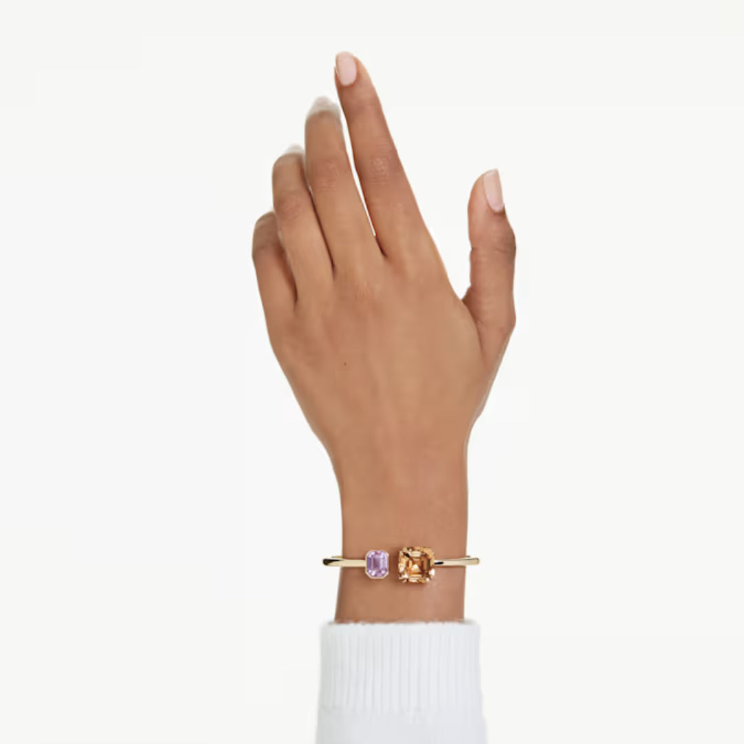 Swarovski Millenia Bangle | Gold Tone Plated