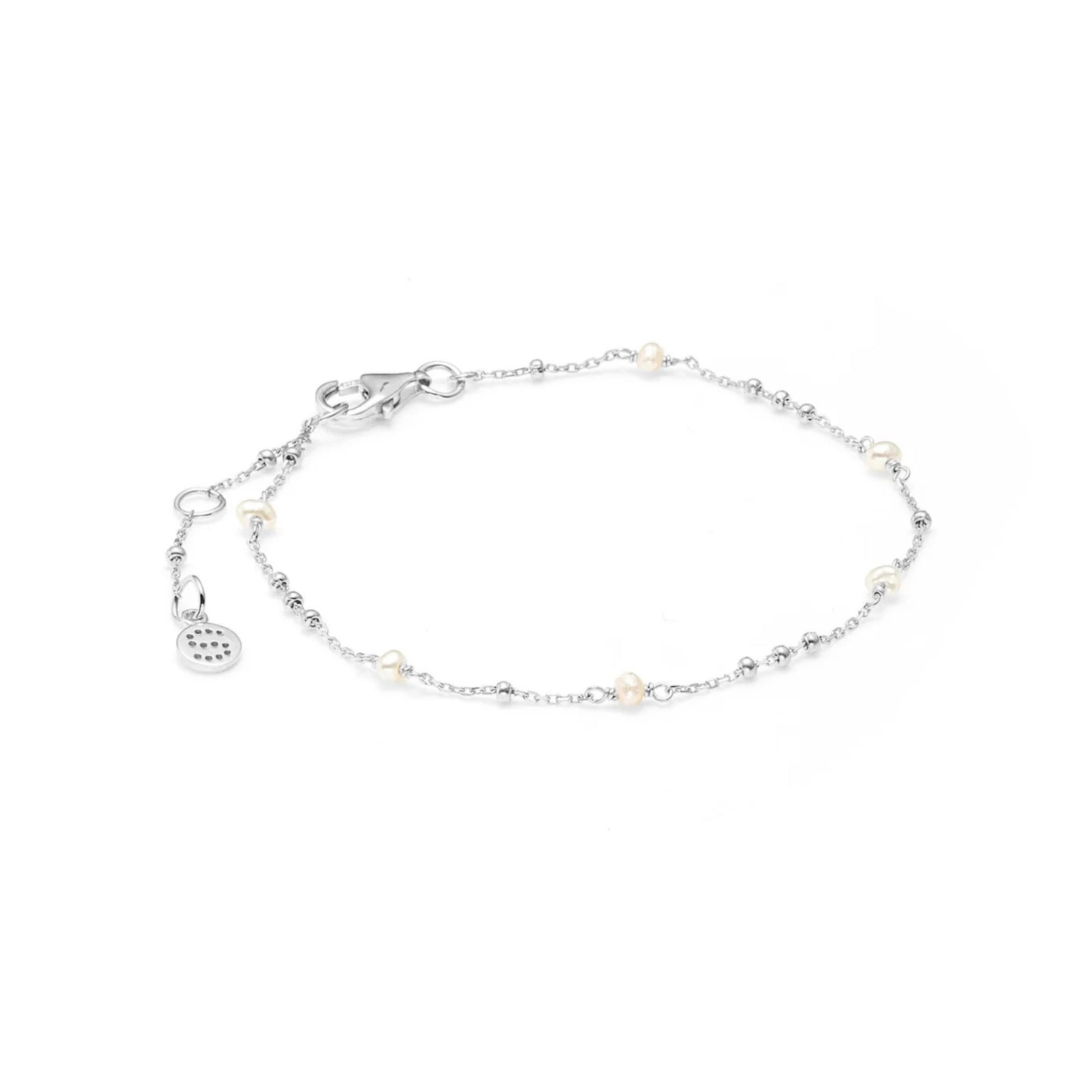 Silk & Steel | Dotty Pearl Bracelet | STG