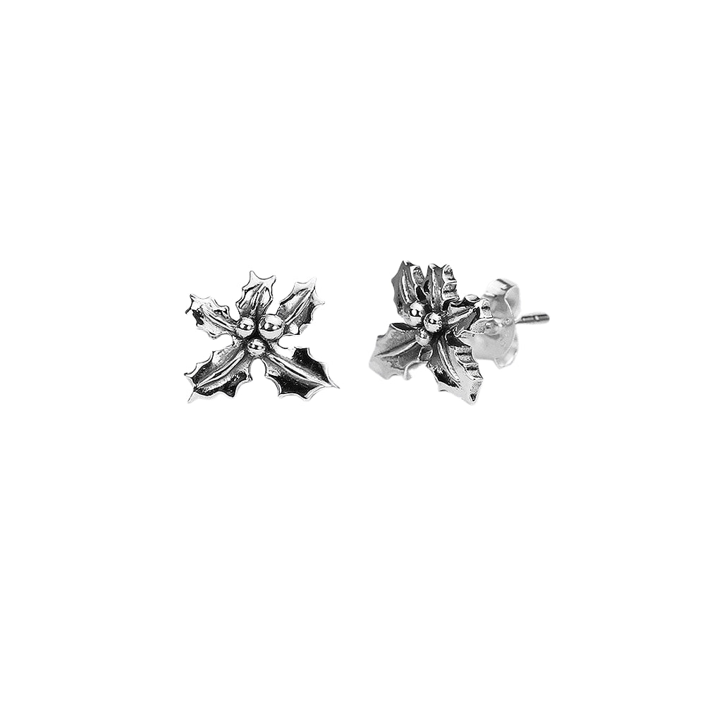 PMG Silver “Mistletoe” Earrings