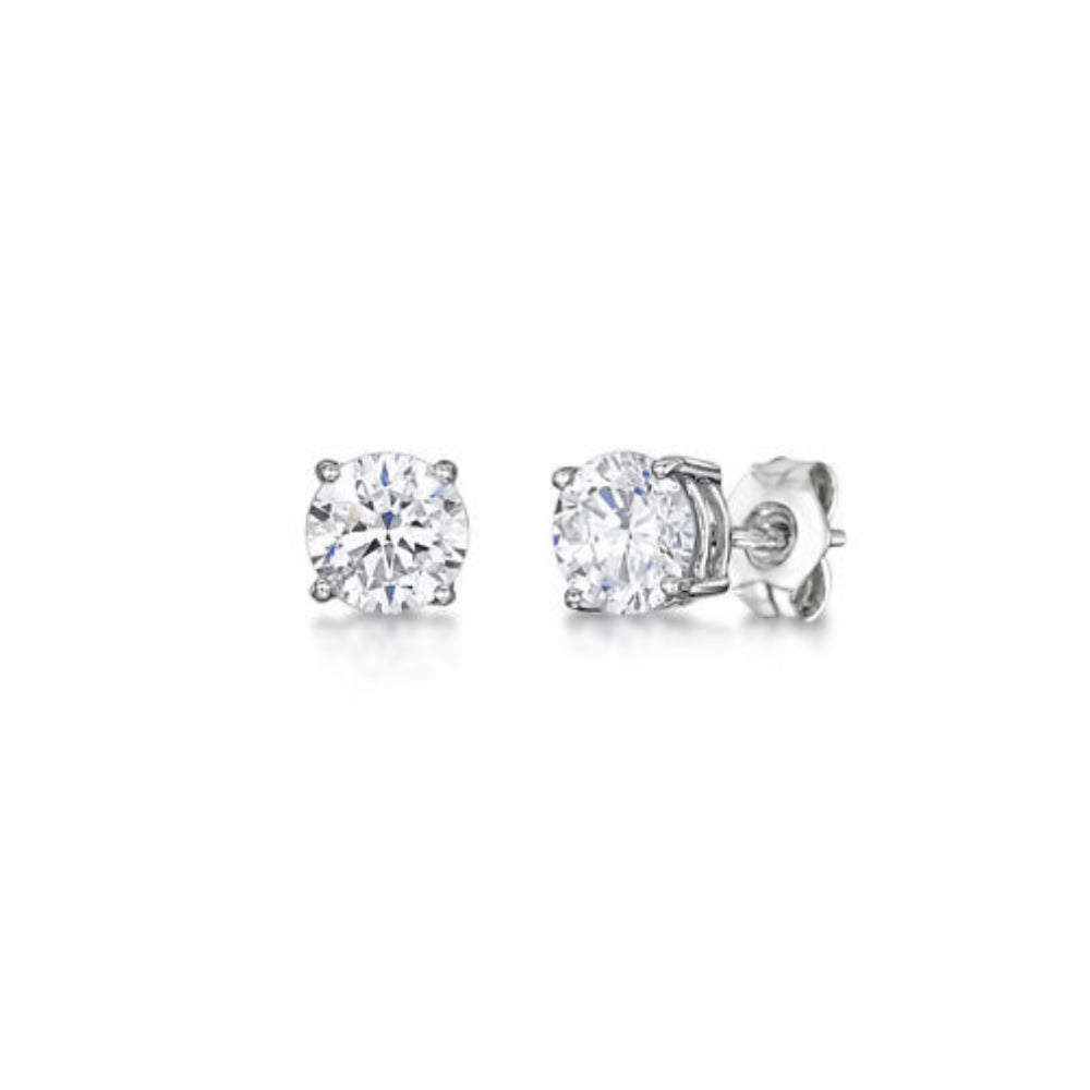 Grace 'Simplicity' 5mm CZ Studs