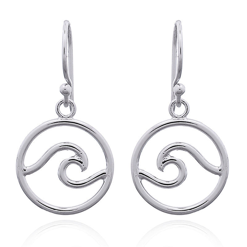 Celesti 'Wave' Hook Earrings