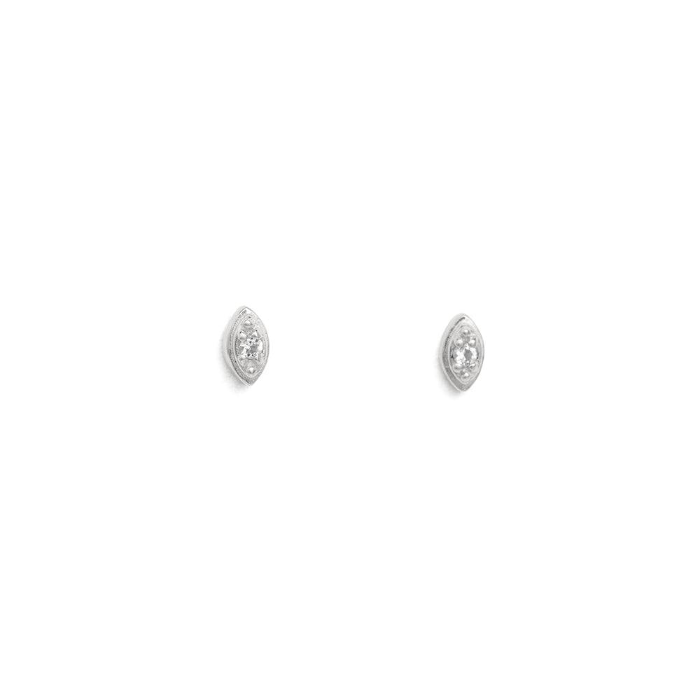 Kirstin Ash Slice Topaz Stud Earrings