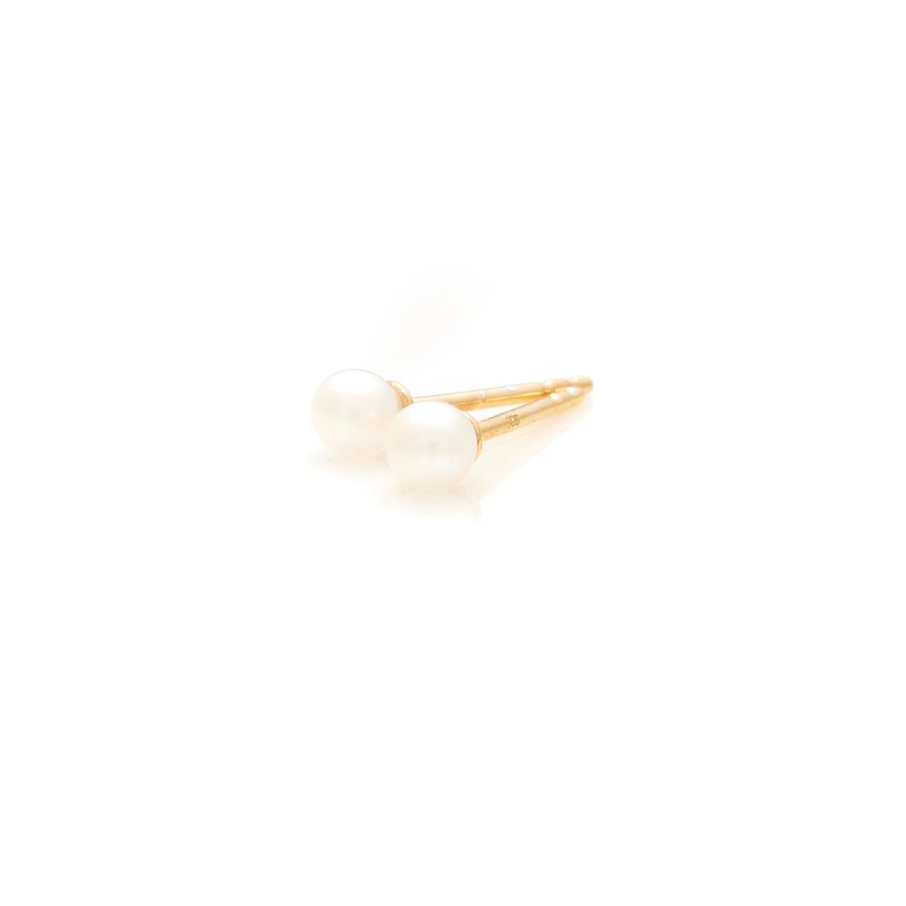 Silk&Steel Mini Pearl Studs