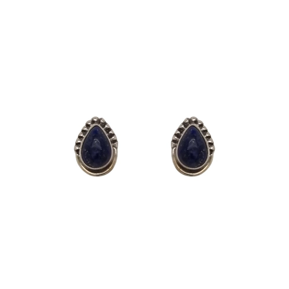 Luna 'Orthosie' Lapis Earrings