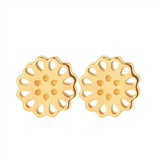 Boh Runga Lotus Stud Earrings