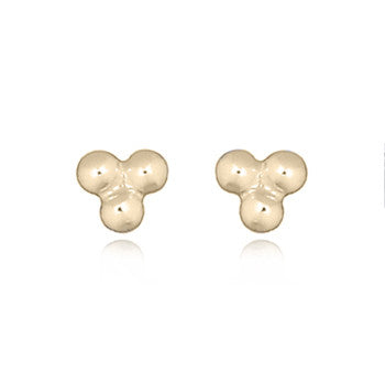 Celesti 'Gleam' Trio Dot Micro Stud Earrings