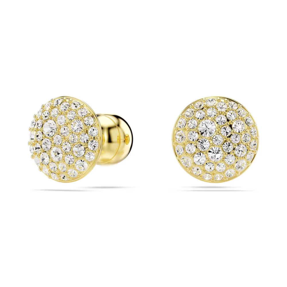 Swarovski Sublima Stud Earrings | Gold Plated