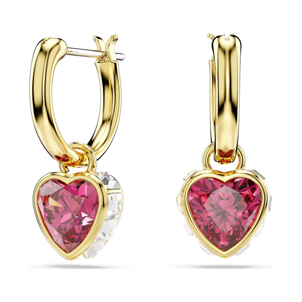 Swarovski Chroma Drop Gold Plated Earrings