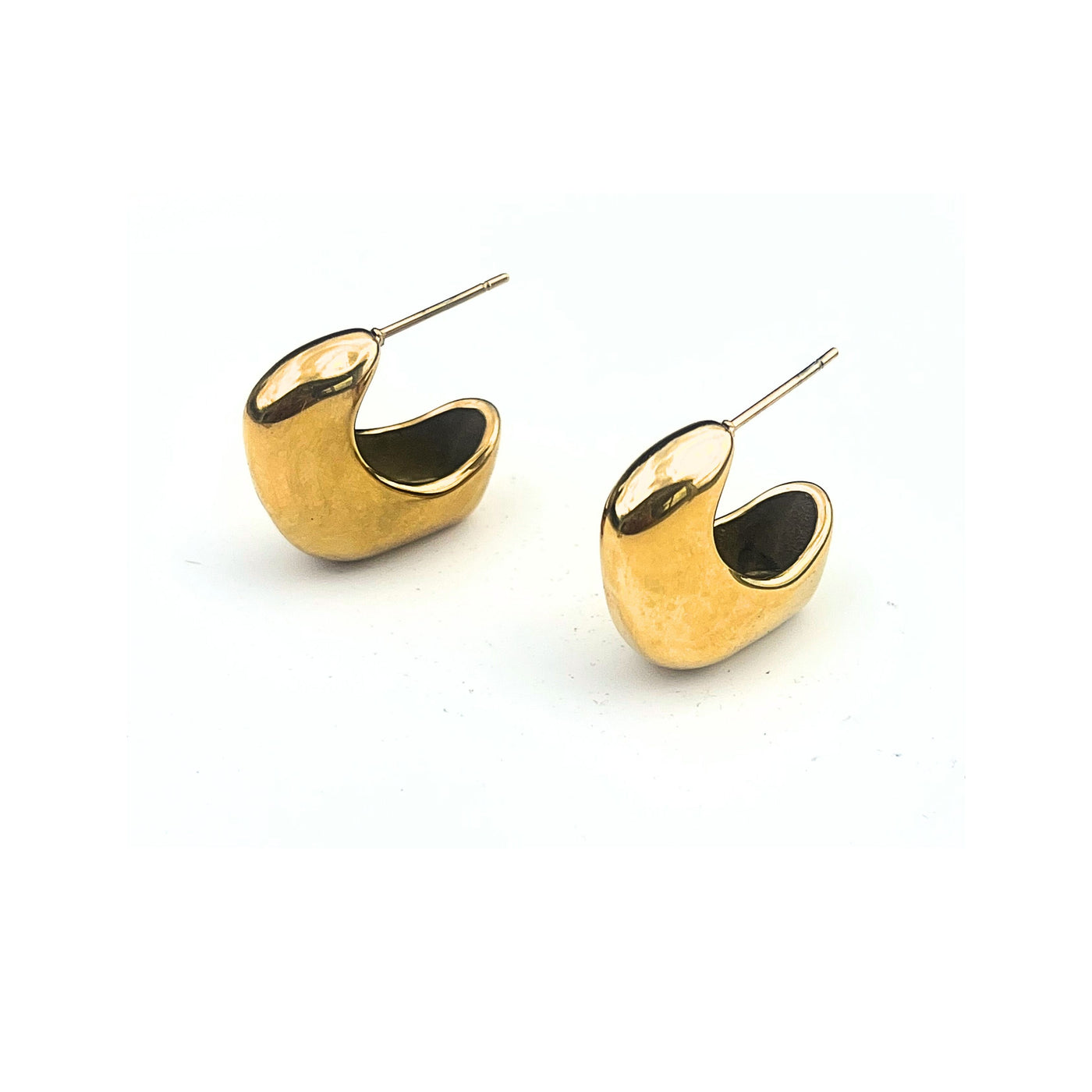 Lindi Kingi Gold Plated Orbe Earrings