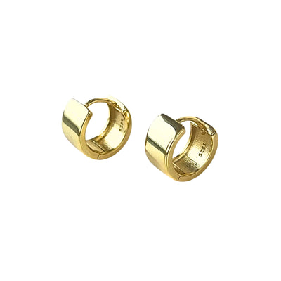 Lindi Kingi Gold Plated Stg Silver Cuff Earrings