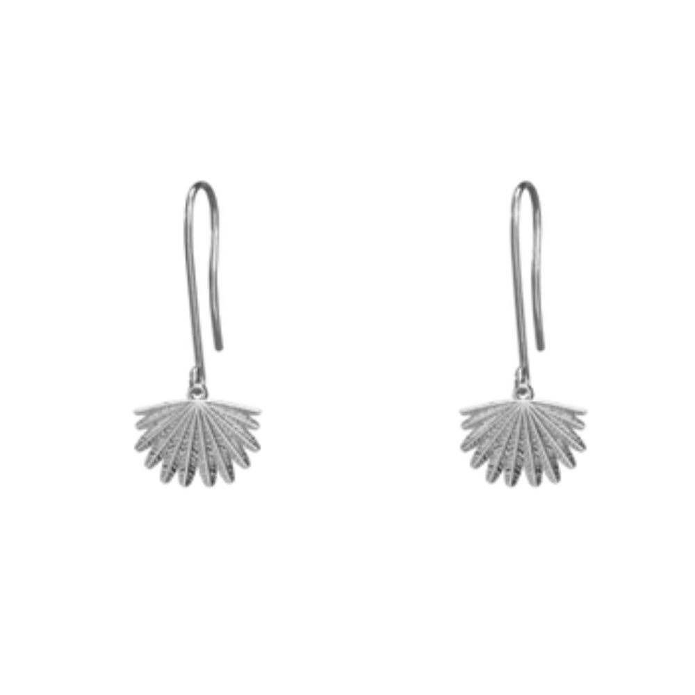 Boh Runga Mini Fantail Hook Earrings | Sterling Silver