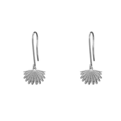 Boh Runga Mini Fantail Hook Earrings | Sterling Silver