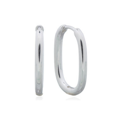 Celesti 'Fresh' Staple Hoop Earrings | Silver