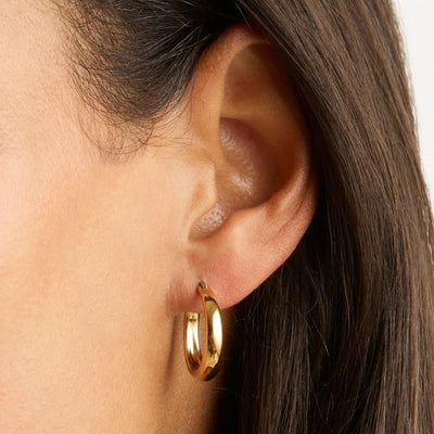 By Charlotte | Infinate Horizon | 18k Gold Vermeil | Hoops