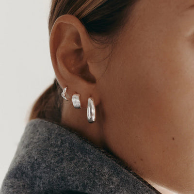 Kirstin Ash | Within Motion | Hoop Earrings | Stg