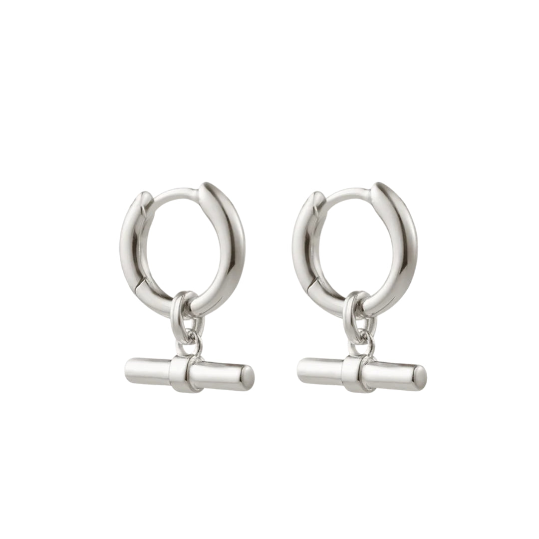 Kirstin Ash | Rhythm T-Bar Hoops | Stg