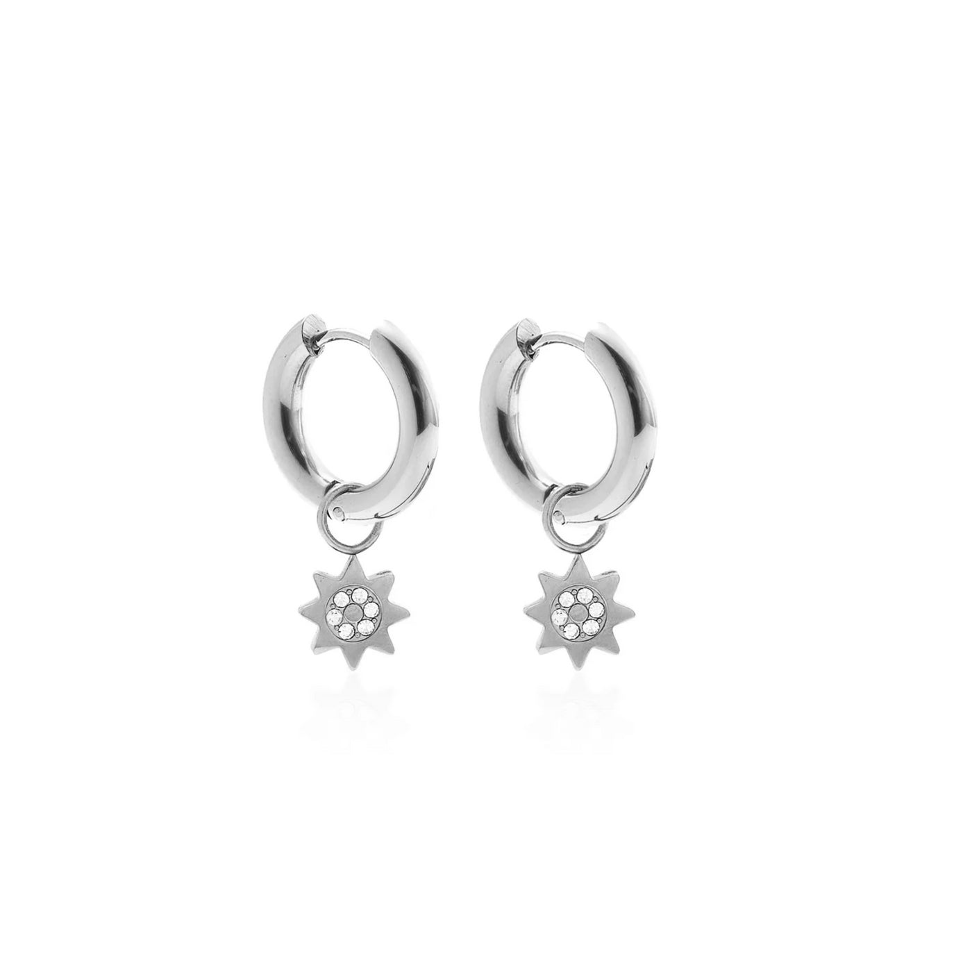 Silk and Steel | Nova | Hoop Earrings