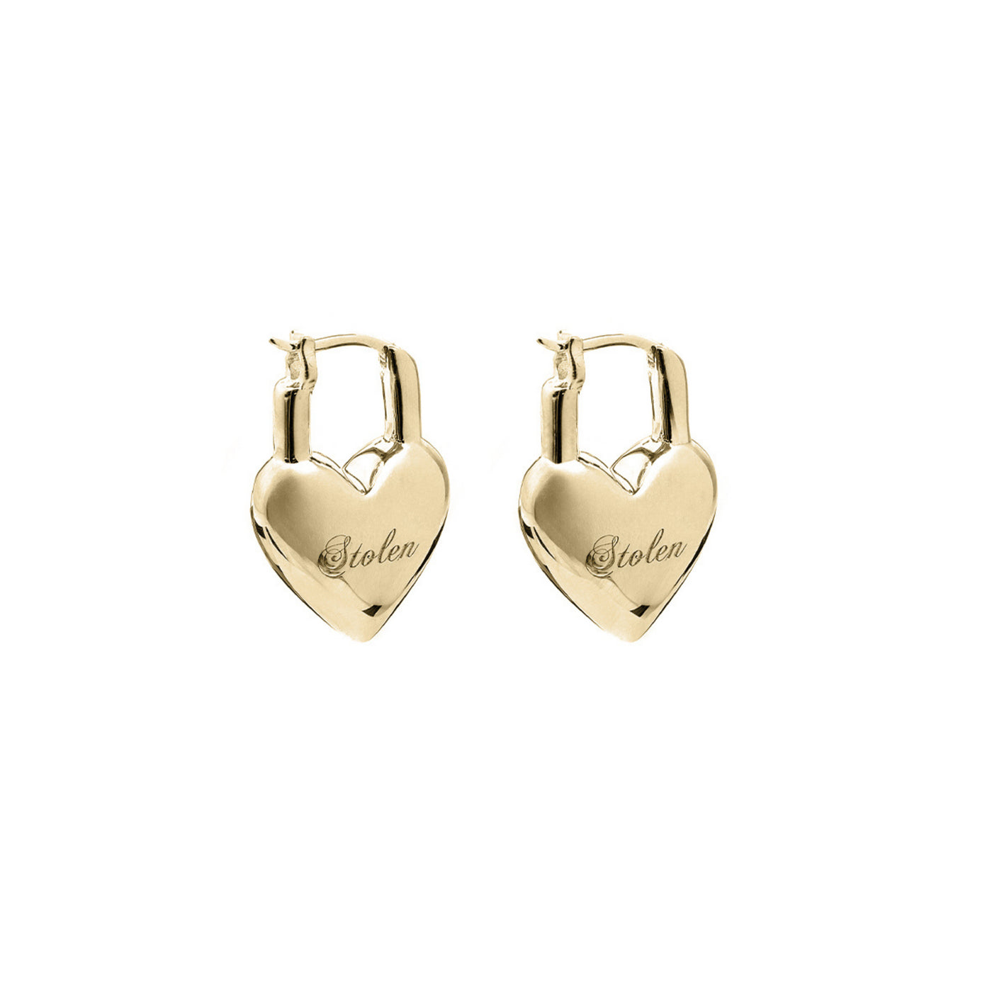 Stolen Girlfriend Club | Love Locket | Gold Plated | Earrings