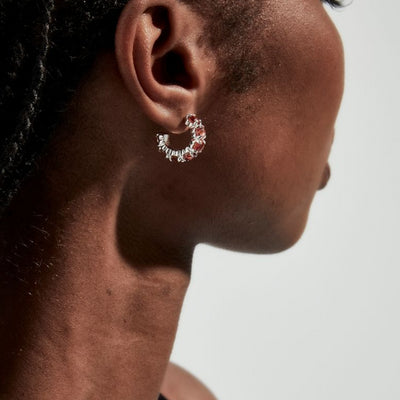Stolen Girlfriends Club | Citrine Halo Cluster | Earrings | STG
