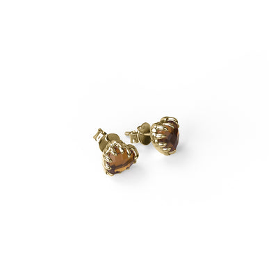Stolen Girlfriends Club | Love Claw Earrings | Citrine | YGP