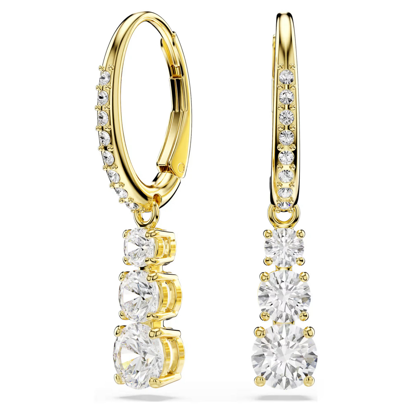 Swarovski Stilla Attract Hoop Earrings