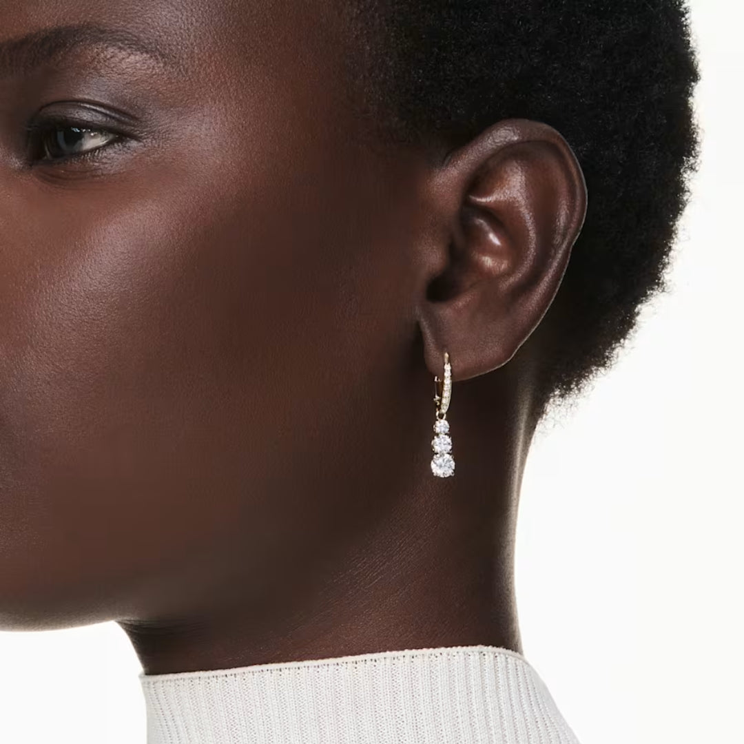 Swarovski Stilla Attract Hoop Earrings