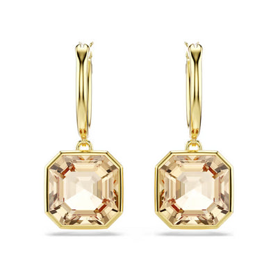 Swarovski Millenia Drop Earrings | Gold Tone Plated