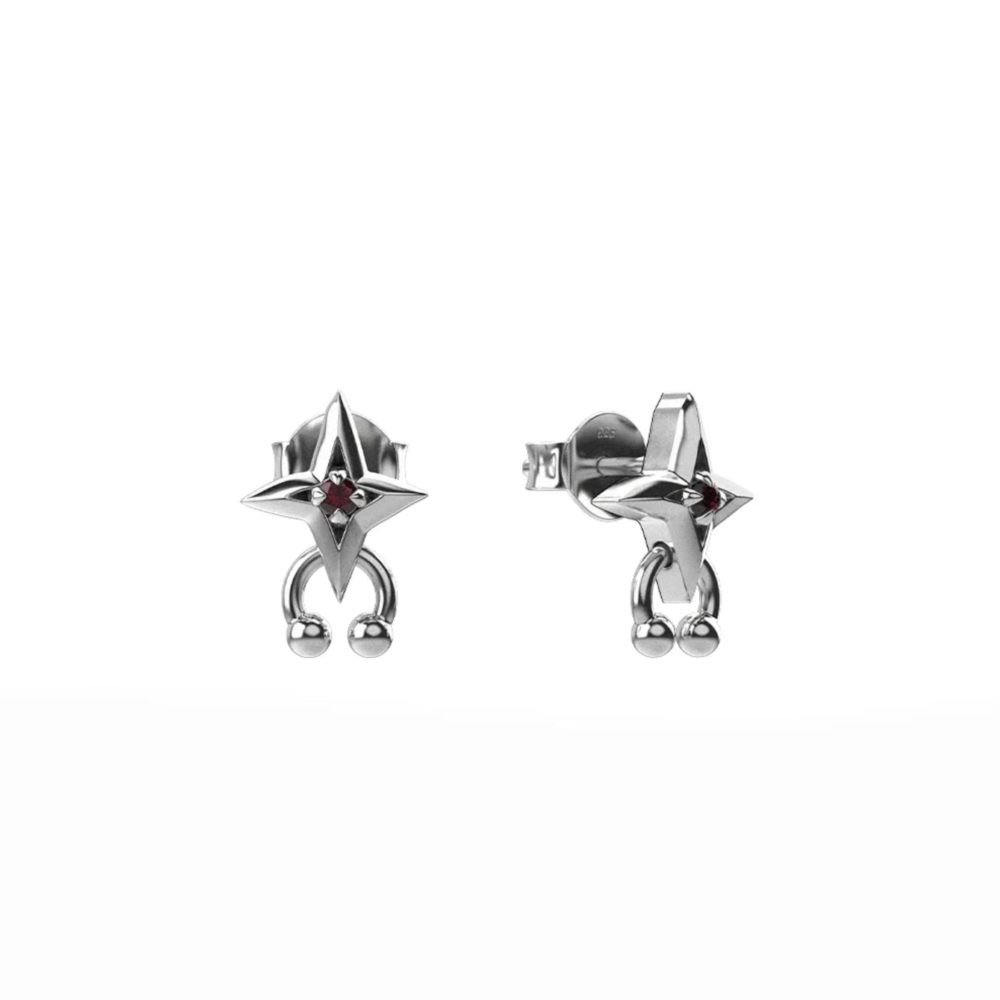Stolen Girlfriends Club Cosmic Punk Studs | Sterling Silver