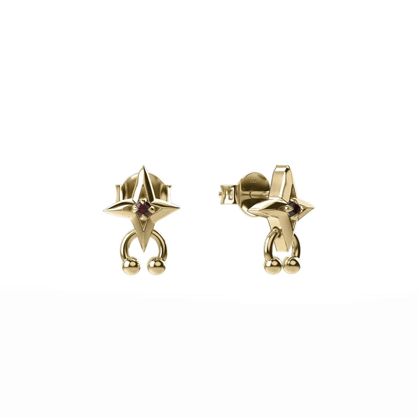 Stolen Girlfriends Club Cosmic Punk Stud | YG Plated