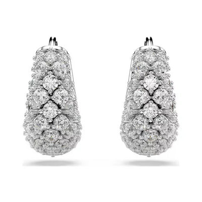 Swarovski Sublima Earrings | Rhodium Plated