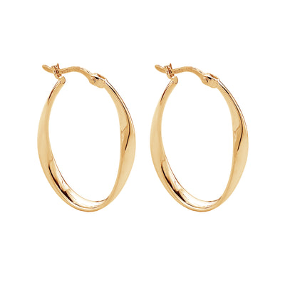 Najo Cinta Hoop Earring | 14k Gold Plated