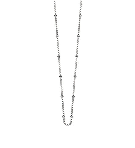 Kirstin Ash Silver Bespoke Curb Chain 40-45cm