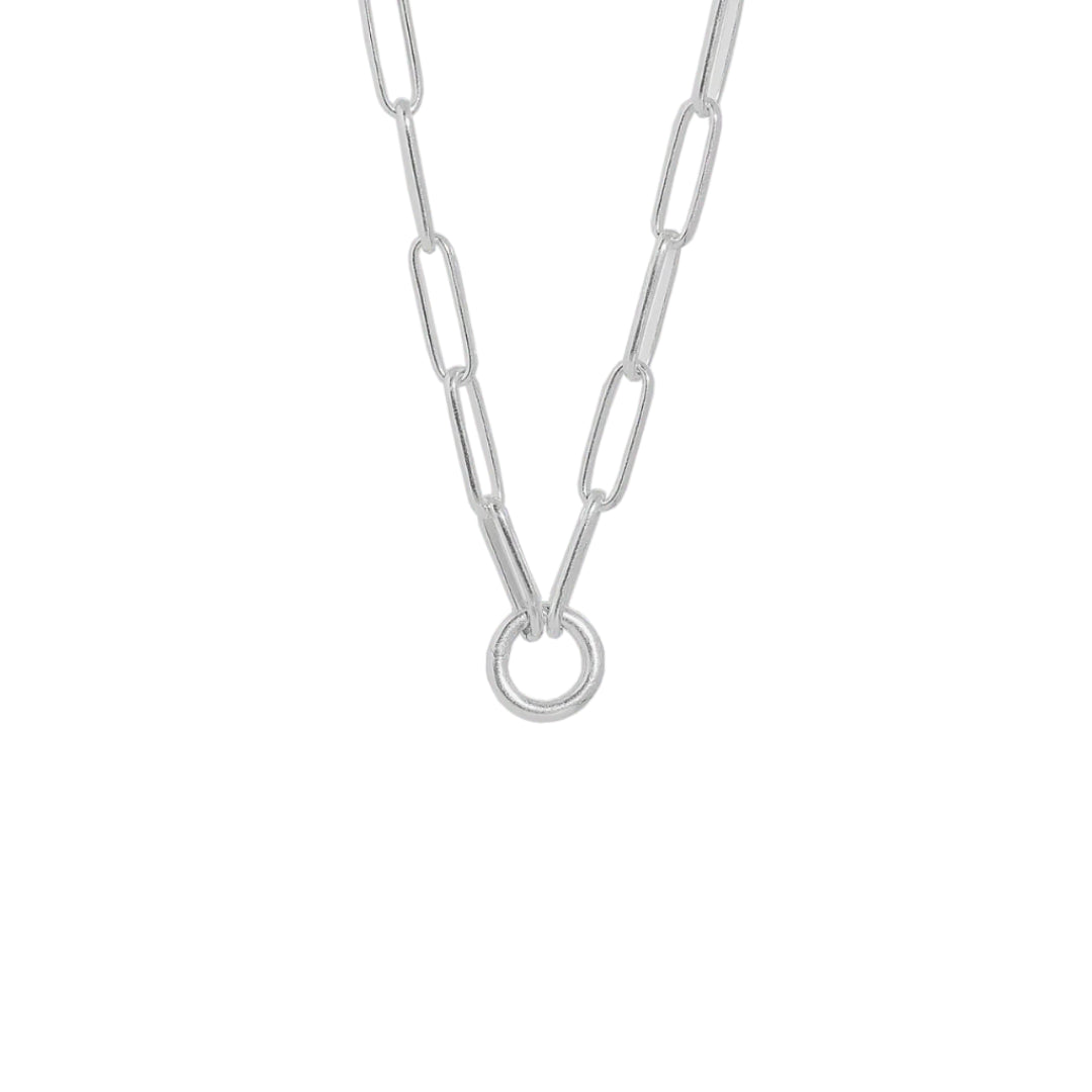 Stow | Statement | PaperLink | Silver | Chain | 55cm