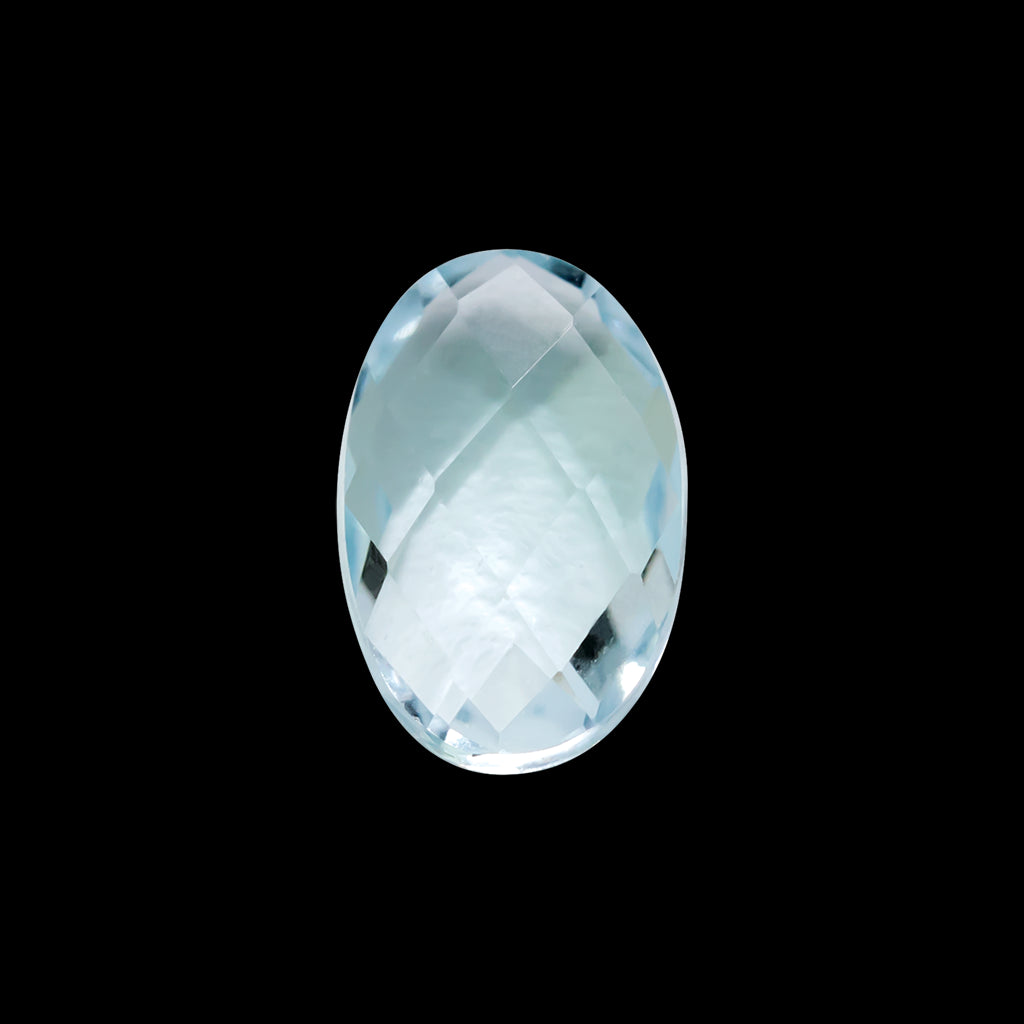 Stow March Birthstone - Blue Aquamarine