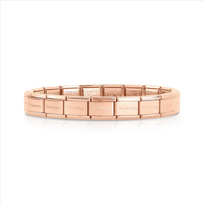 Nomination | Classic Band Stainless Steel Rose Gold Bracelet (13 Links)